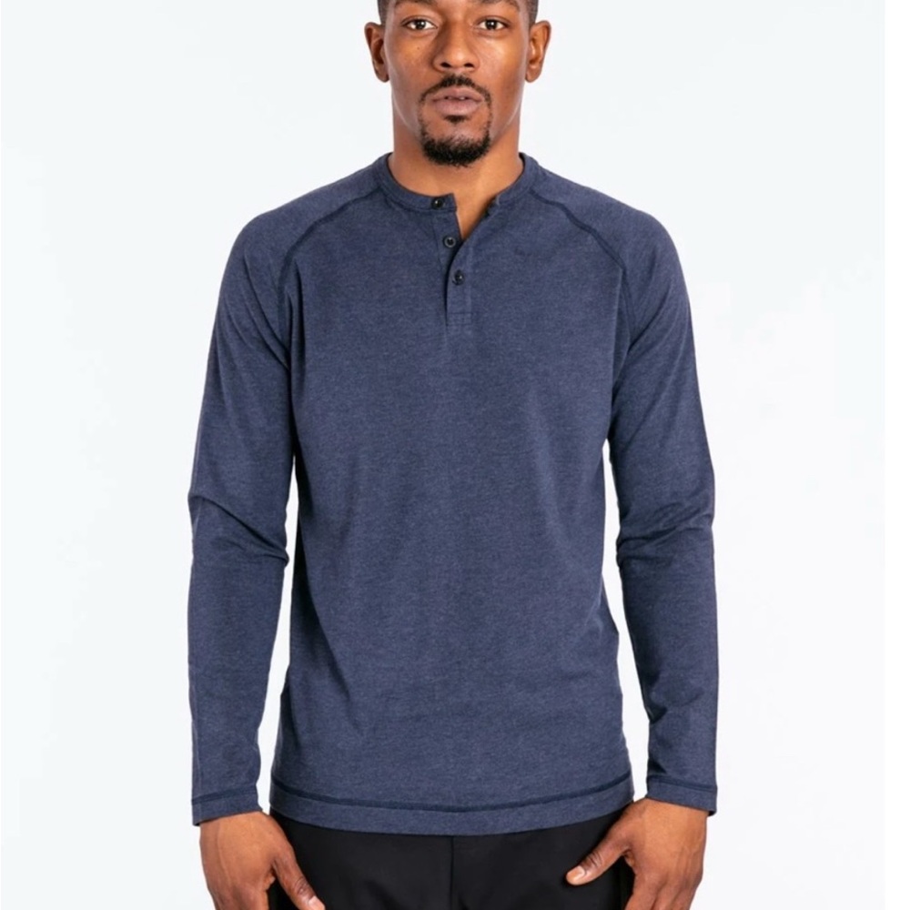 Public Rec Go-To long Sleeve Henley Shirt